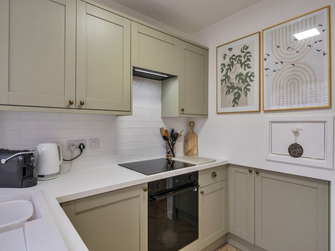 Private kitchen 4, Townhouse Near Bude Beach, Cornwall