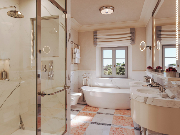 Bathroom, Borgo Pignano Florence, Florence