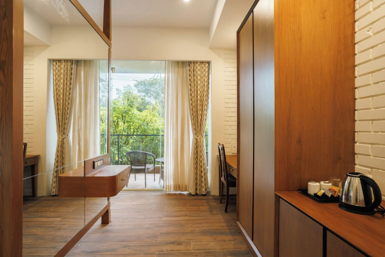 Interior, sai vishram organic village, Hassan