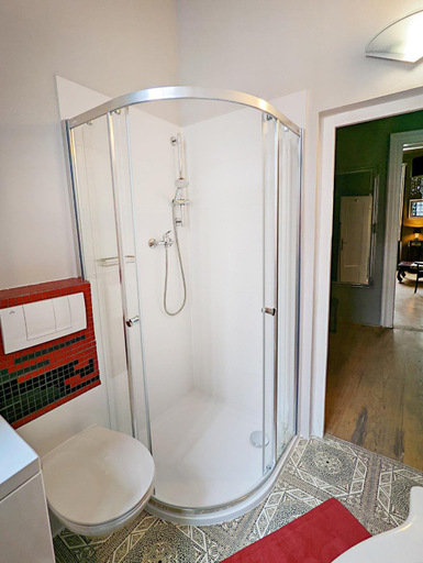 Bathroom, Quiet Boutique Apartment near Charles Bridge, Praha 1