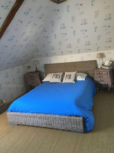 Bedroom 4, Chambre d hôtes La Métairie à Domloup, Ille-et-Vilaine