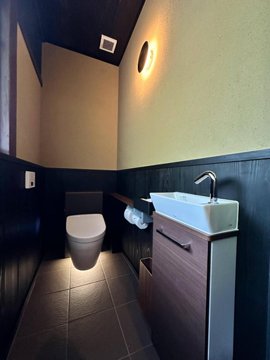 Bathroom 4, NIPPONIA 美山鶴ヶ岡 Mountain Village, Nantan