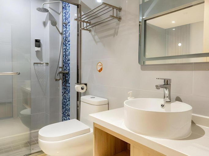 Bathroom, Shell Shanghai Yangpu District Pingliang Road Binjiang Hotel, Shanghai