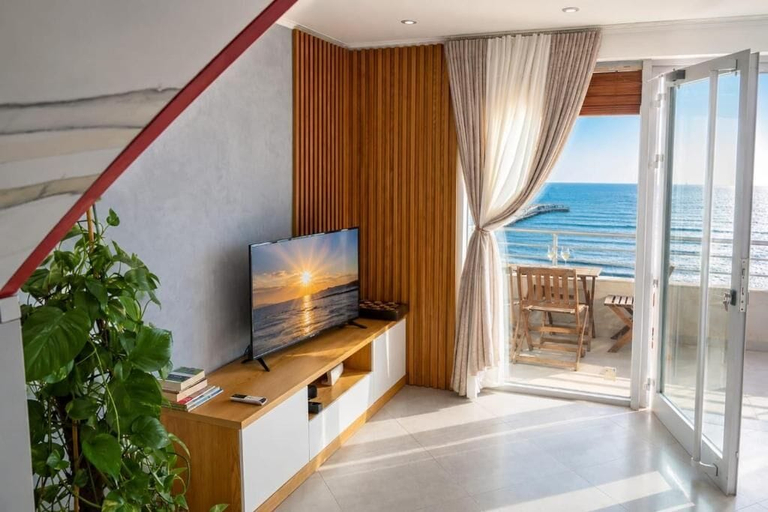 Living area 2, Luxury Sea View Duplex, Durrësit