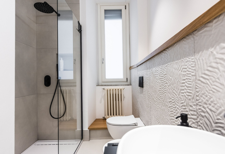 Bathroom 2, Agata Apartment with Balcony by Wonderful Italy, Catania