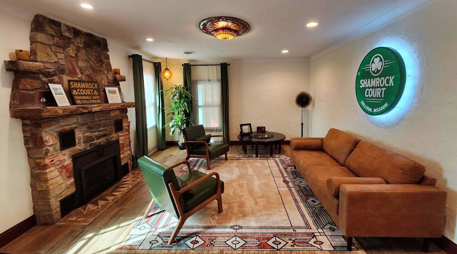 Interior, Shamrock Court Motel, Crawford