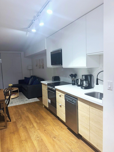 Private kitchen, Dan Leckie Apartments, Toronto
