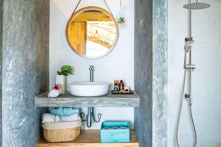 Bathroom, Jaiyen Eco Resort, Ko Yao District