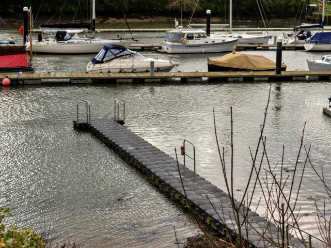 View from property 2, Riverside Cottage With Terrace, Cornwall
