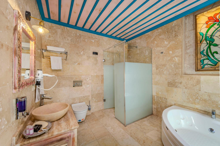 Bathroom 3, Mevlana Cave Hotel, Nevşehir