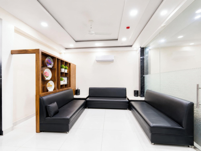 Lobby sitting area, Hotel Radha Krishna Varanasi, Varanasi