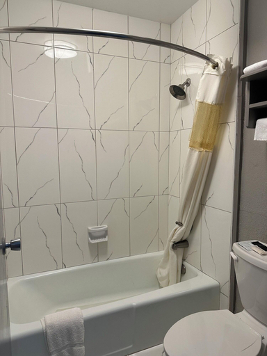 Bathroom 4, Executive Inn, Henry