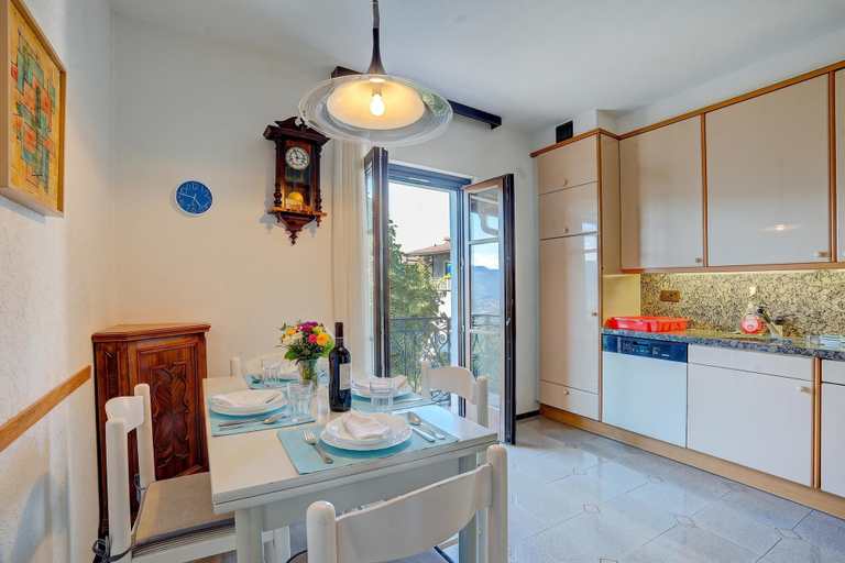 Dining 3, Casa Pontaccio With Terrace And View, Lugano