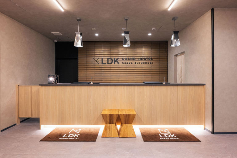 Reception, Grand Hostel LDK Osaka Shinsekai - Hostel, Osaka