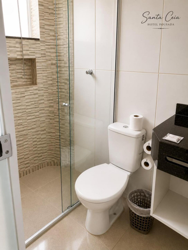 Bathroom 5, Hotel Pousada Santa Ceia, Aparecida