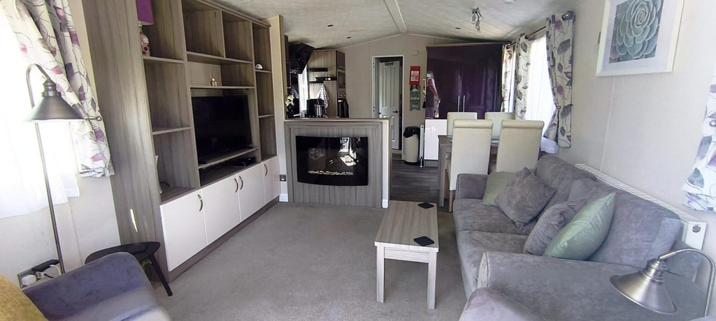 Living area 5, Static Caravan 2 Bed Sleeps 6 Dog Friendly, Northamptonshire