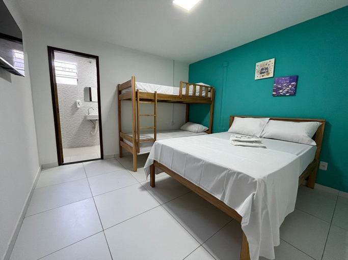 Bedroom 4, Hostel Recanto da Pacincia, Salvador