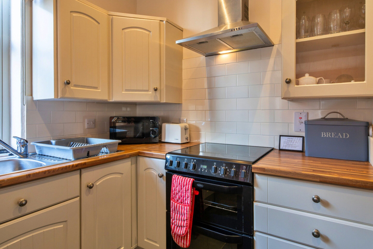 Private kitchen 3, Riverside Cottage With Terrace, Cornwall