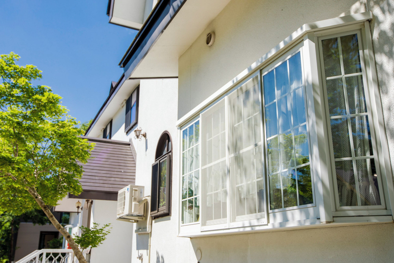 Front of property 5, PENSION SERENADE, Hakuba