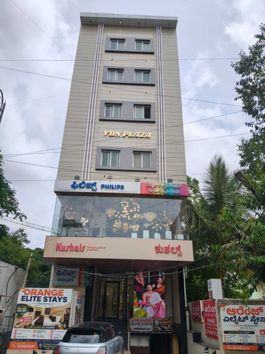 Exterior, orange elite stays white field, Bangalore