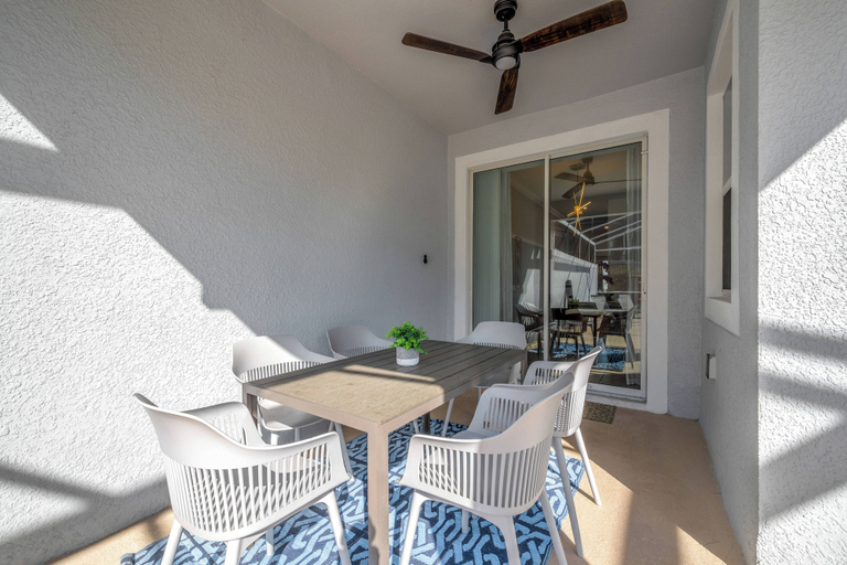 Terrace/patio 5, Cg1086 - 4BR House With Pool Near Disney Area, Osceola
