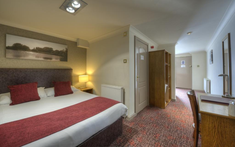 Bedroom 2, Elms Hotel by Good Night Inns, Nottinghamshire