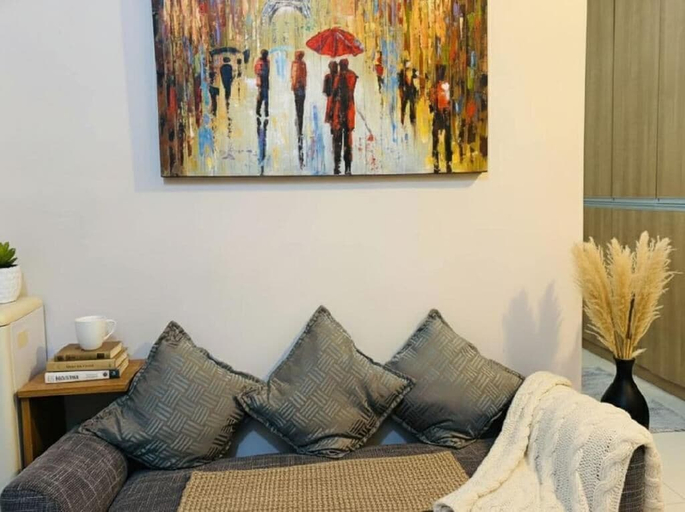 Living area, The Fort BGC Mckinley Budget Stays, Taguig