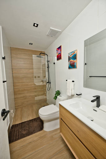 Bathroom 5, Modern Apartment With Private Pool in Punta Cana, Salvaleon de Higuey