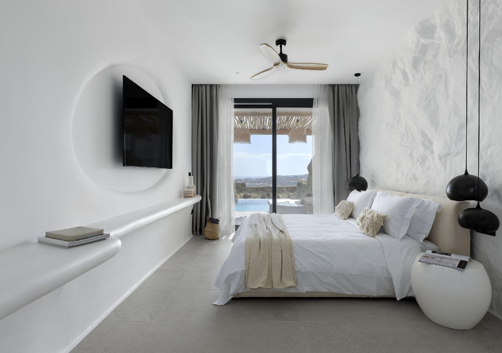 Bedroom 3, WhiteArt Suites, South Aegean
