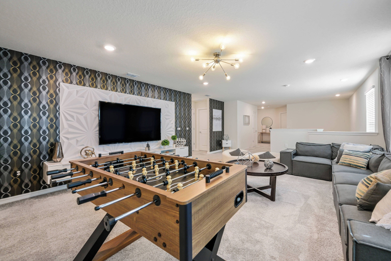 Living room 4, Wi1196 - 7BR House With Pool Near Disney, Polk