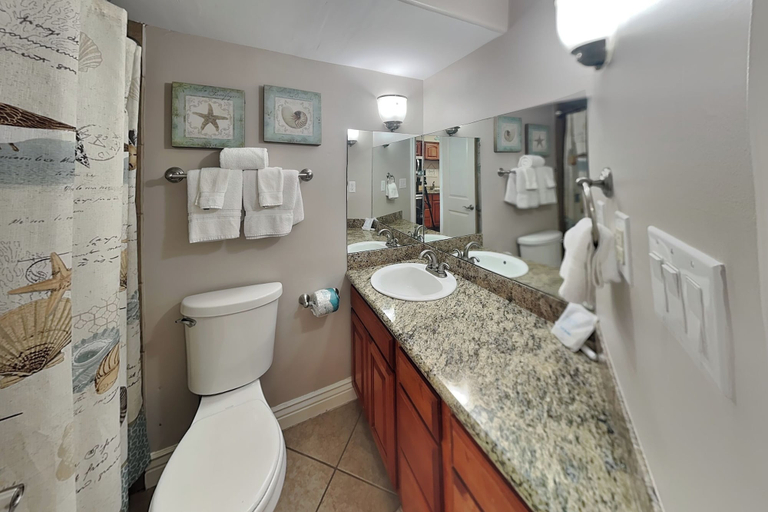 Bathroom, Kontiki Beach Resort #317 by Miss Kitty’s, Aransas