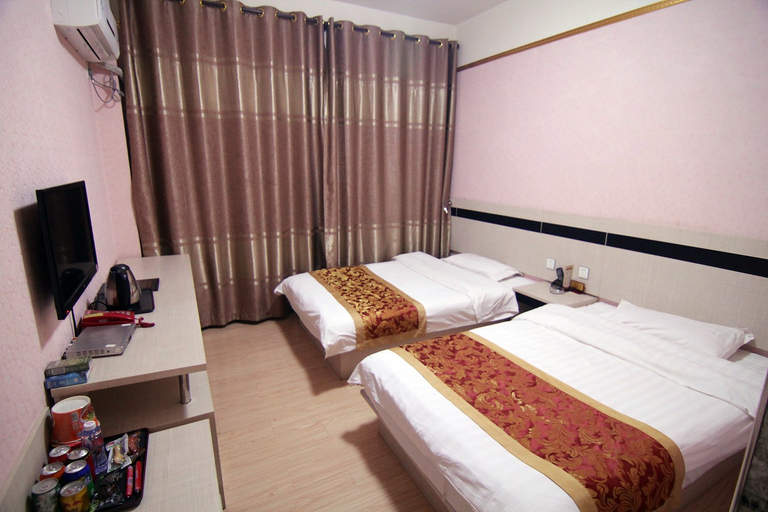 Bedroom, 톈바오 호텔(TianBao Hotel), Baoding
