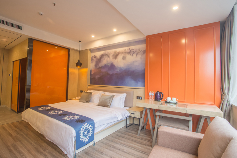 Bedroom 3, Gongxili · UP Hotel (Kunming Old Town & Green Lake Branch), Kunming