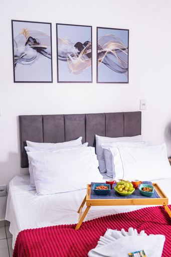 Bedroom 3, FlyNow Studios: Aeroporto, SP Expo e Metrô, São Paulo