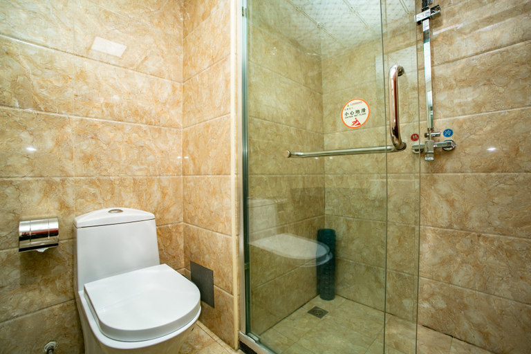 Bathroom 3, Hewan Lijing Hotel (Lanzhou High-speed Railway Station), Lanzhou