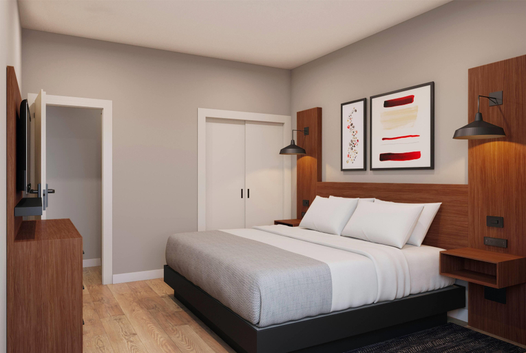 Bedroom 3, Hawthorn Extended Stay by Wyndham Mebane, Alamance