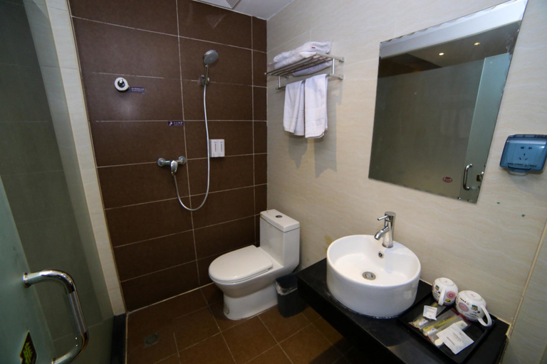 Bathroom 2, Moli Huakai Chain Hotel Jingzhou Daqing Road, Jingzhou