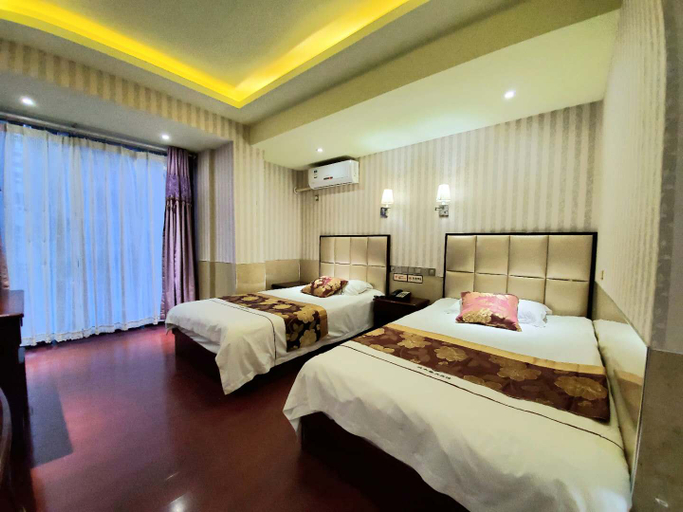 Bedroom 2, Yanting Auchan City Spring Hotel, Mianyang