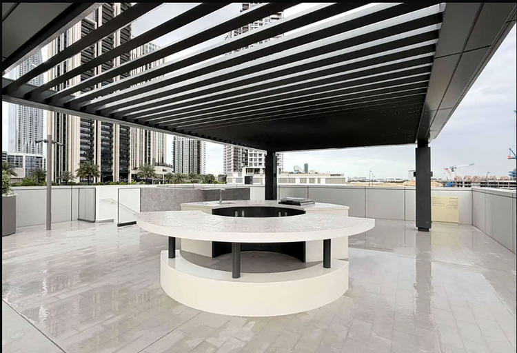 Terrace/patio 4, Pine & Poppy 1BR - sunset balcony, Dubai