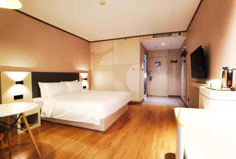 Bedroom, Hanting Hotel Tianjin Xiqing Development Zone Meijiang Convention and Exhibition Center, Tianjin