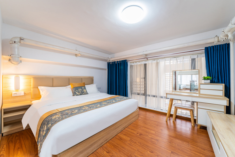 Bedroom 2, Yunji Apartment (Foshan Lehui Mansion Branch), Foshan