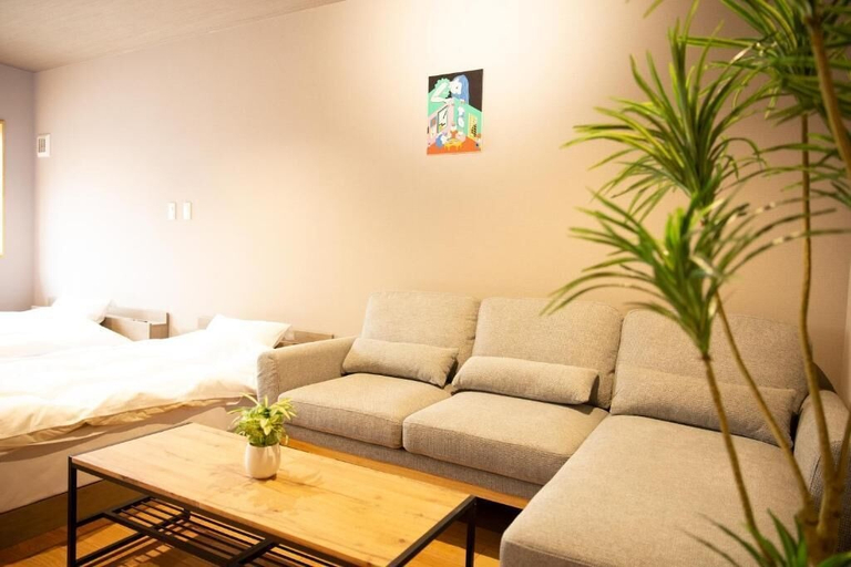 Living area, Obusenoyado Azumaya, Obuse