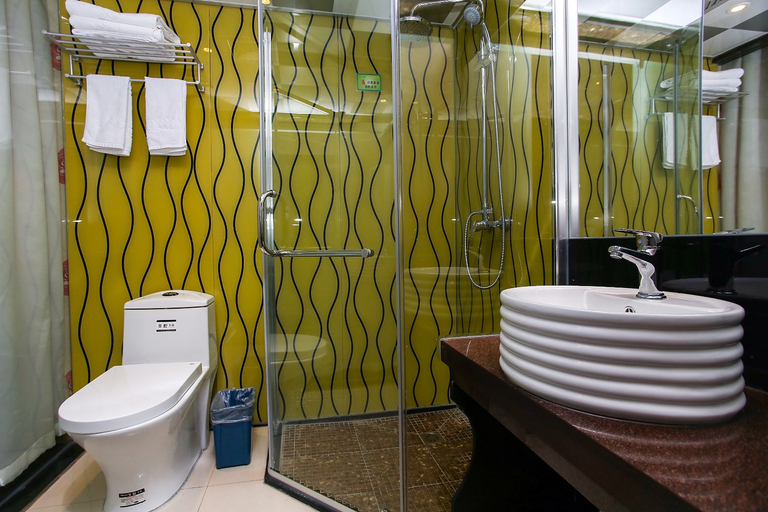 Bathroom 3, Caishe Chain Hotel (Wangjiang Road, Tiedsiju Branch), Hefei