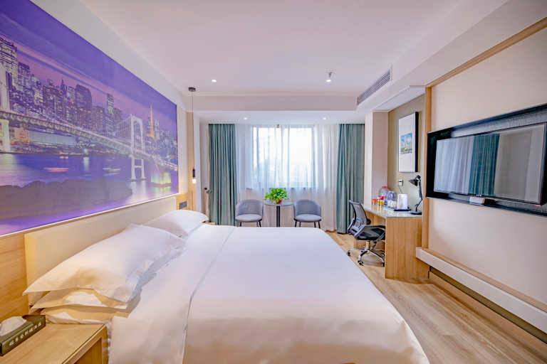 Bedroom, Nature Wake Spring Hotel (Shuyang Cangzhou Wenfeng Park Branch), Fuyang