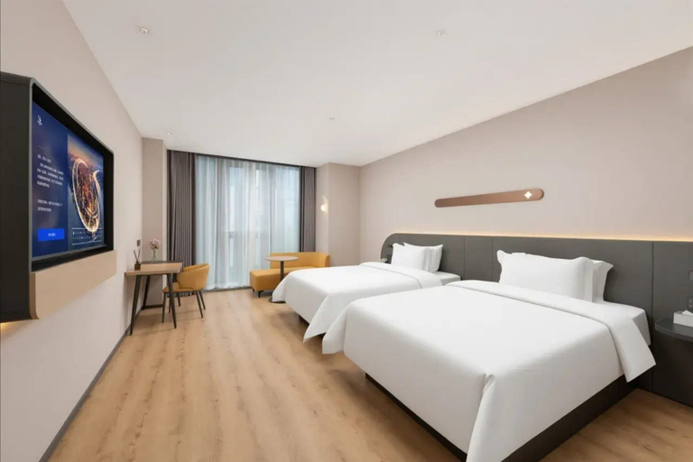 View from room 2, Jinjiang Inn, Wuhan