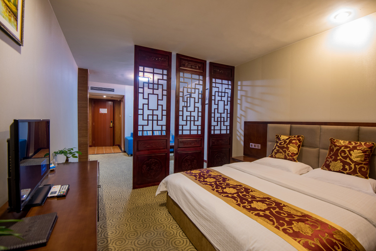 Bedroom 2, Jialong Hotel (Guangyuan High-speed Railway Station), Guangyuan