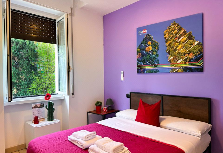 Bedroom 1, CiaoMi - Hostel & Long Stay - Milano Niguarda & Bicocca, Milano