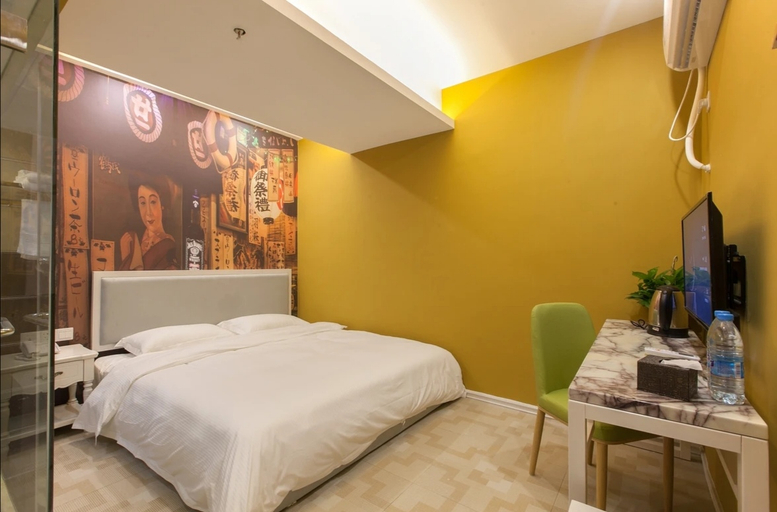 Bedroom 2, Wuhan Meitu Time Theme Hotel, Wuhan
