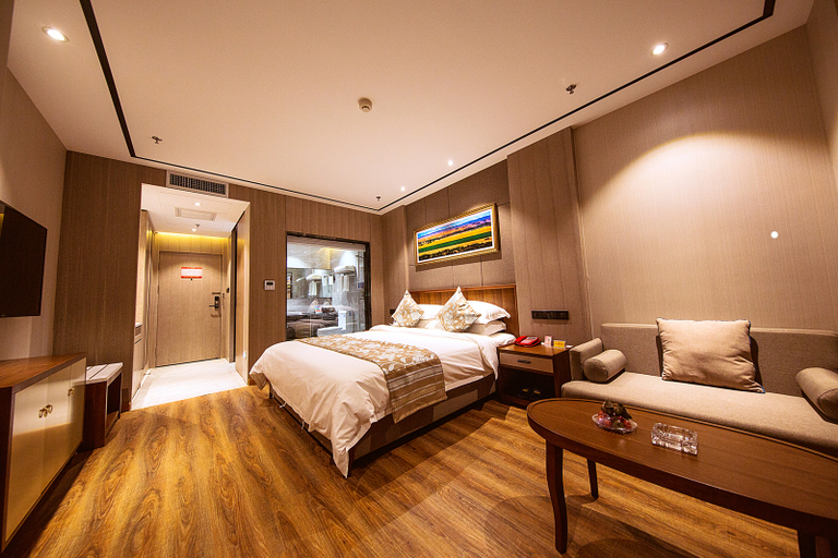 Bedroom, Huifeng Yinhe Hotel, Shihezi