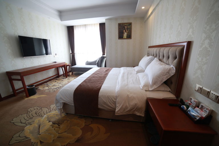 Bedroom 2, Chengdu Xingang Holiday Hotel, Chengdu